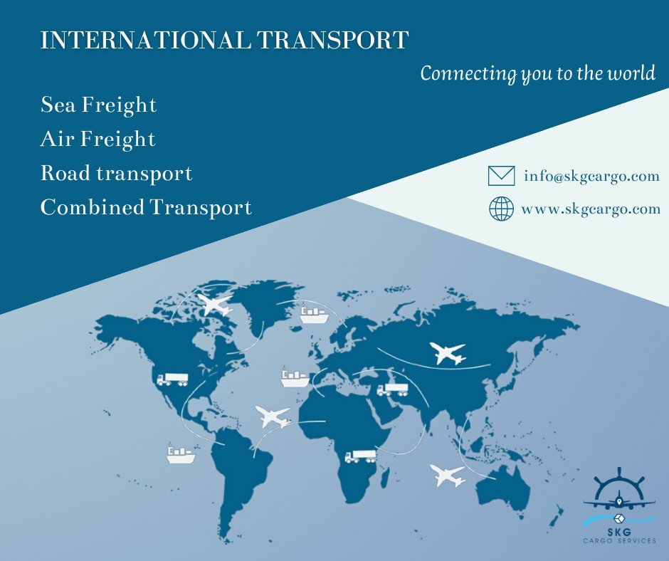 No matter the load we have the perfect solution. SKG Cargo Services provides all kinds of International Transport, adjusted just to fit your requirements.  

Email us at info@skgcargo.com or visit skgcargo.com for a quote. 

#Transportation
