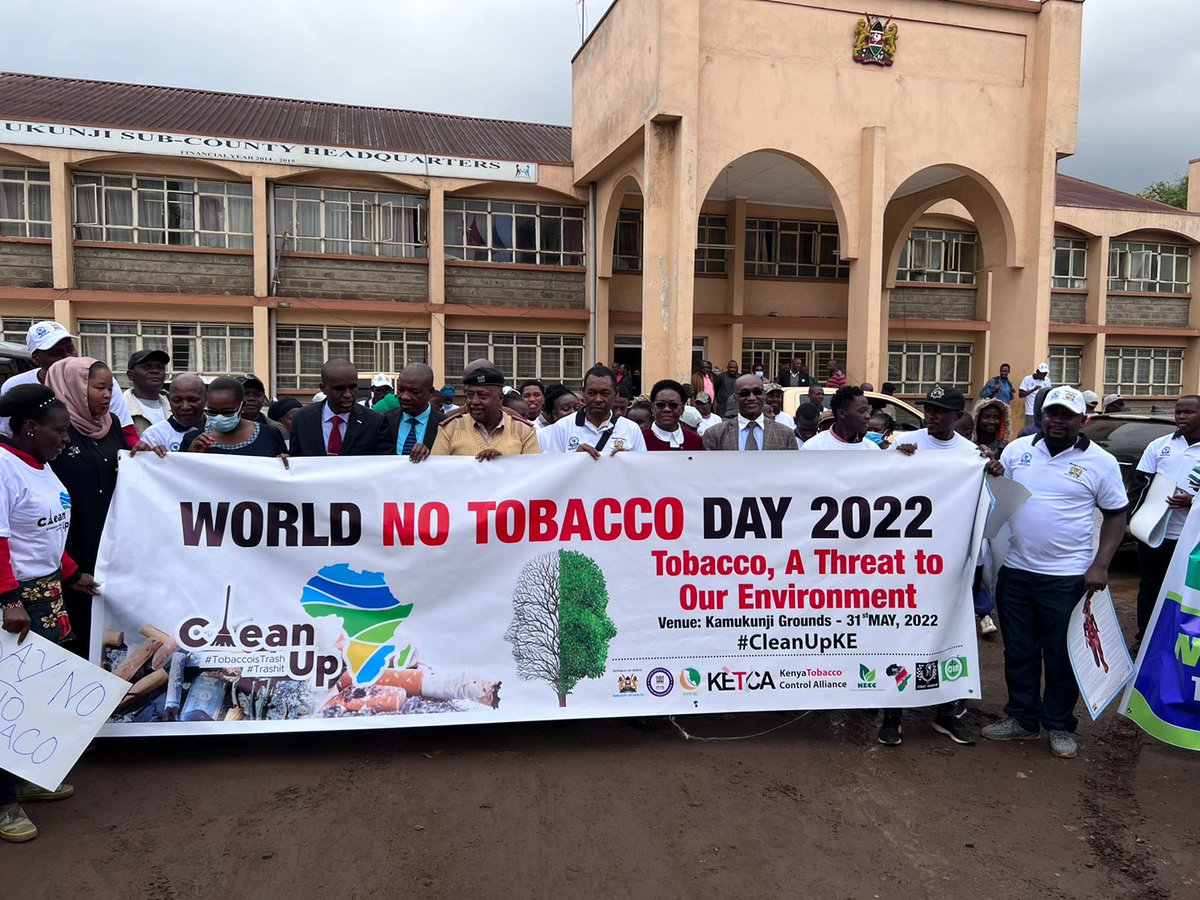 IILAinfo's tweet photo. #Tobacco growing, manufacture &amp; delivery has great environmental consequences. Thank you @KETCA254 for inviting us to Kamkunji to commemorate #WorldNoTobaccoDay2022 and reminding us that #BigTobacco must be held to account. 
.
.
.

#TobaccoIsTrash #CleanUpKE #TobaccoExposed https://t.co/BoNSQmlx6T