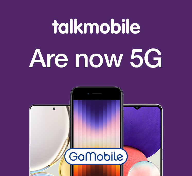 GoMobileRetail's tweet image. #Talkmobile have recently upgraded their network services to introduce #5G, giving customers the chance to access highest possible data speeds!

Services can be used with all compatible handsets, browse our #Talkmobile deals in store today!