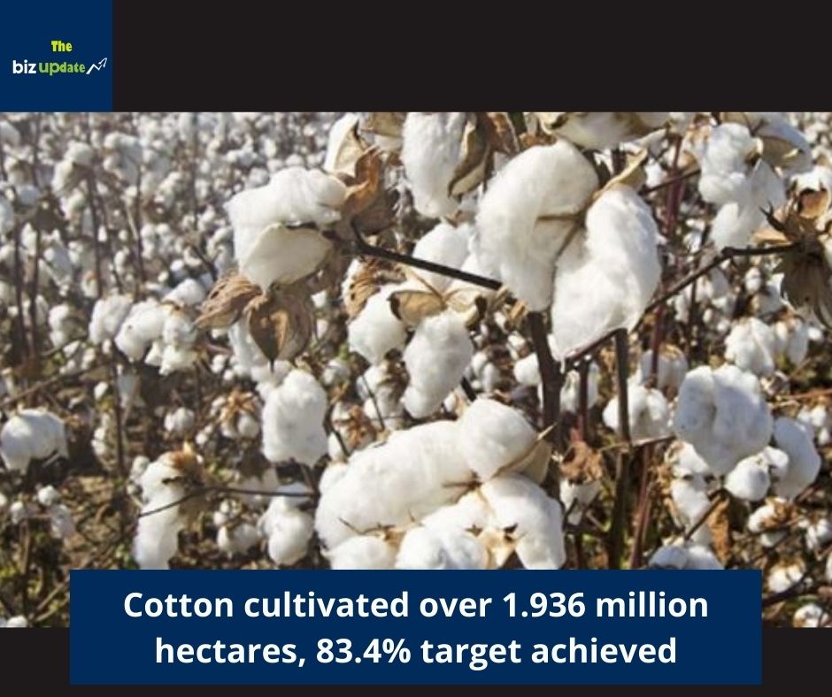 thebizupdate's tweet image. Cotton cultivated over 1.936 million hectares, 83.4% target achieved
#Cotton #Cultivation #targetachieve #Pakistan 

thebizupdate.com/cotton-cultiva…
