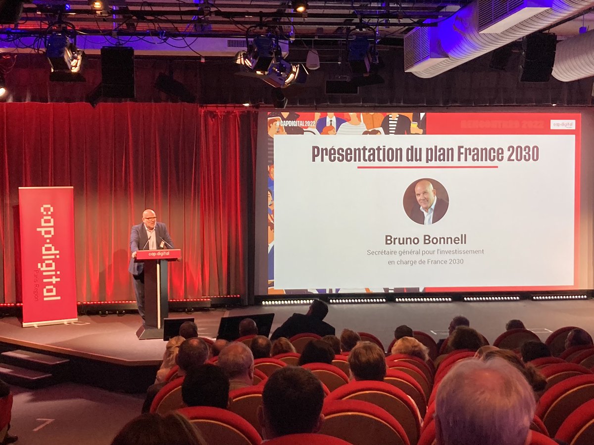 .<a href="/BrunoBonnellOff/">Bruno Bonnell</a> Nous avons organisé le Secrétariat Général #France2030 en pôles qui répondent aux demandes fondamentales de la population 1. Qualité de vie et santé 2. Transition éco-énergétique 3. Émancipation par l’éducation 4. Souveraineté numérique 5. Innovations de rupture