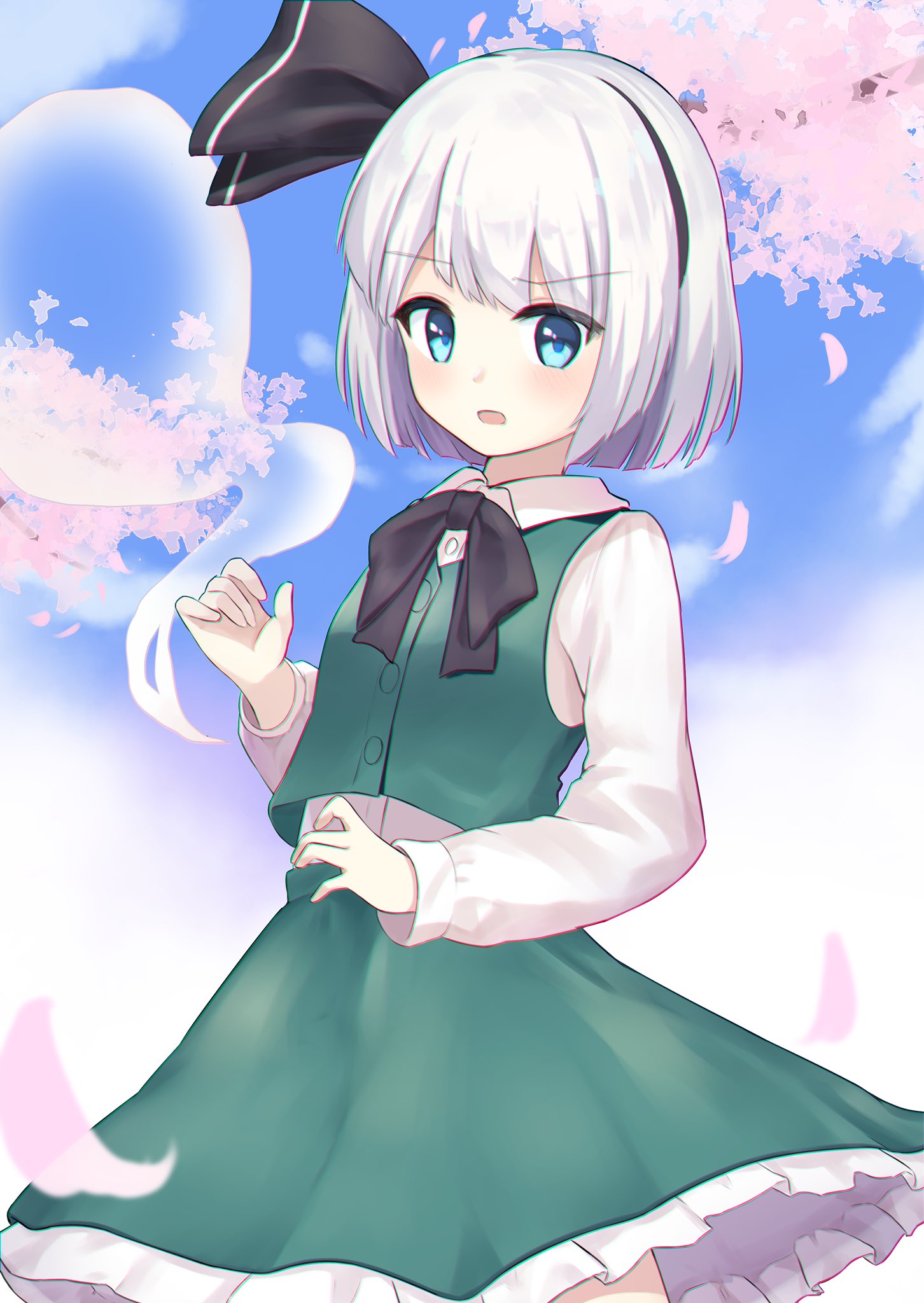 シックスねおん on X: RT @Negi_0712: 可愛いよ妖夢！ #東方 #東方project #魂魄妖夢  t.coxElvsBqMd1  X