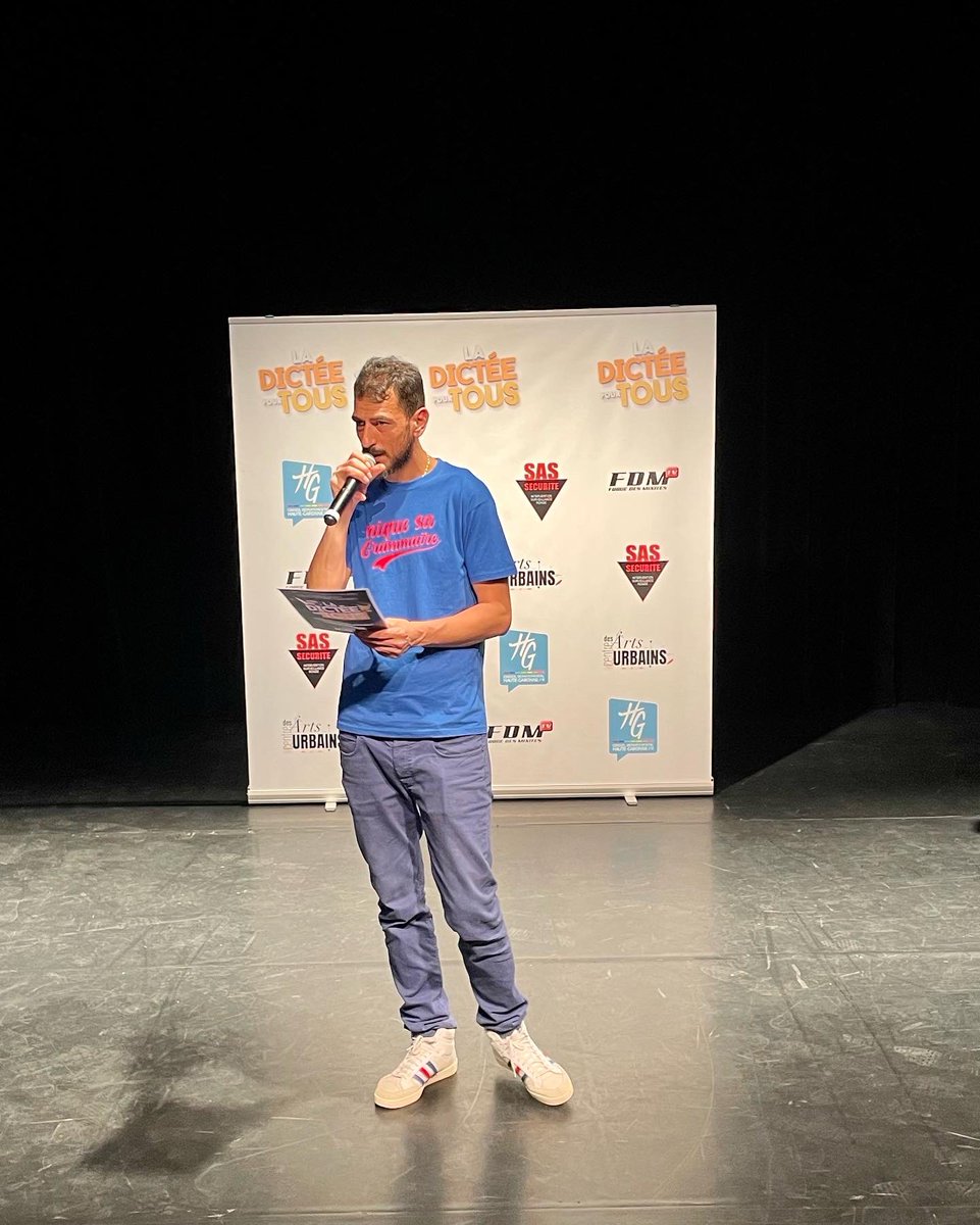 CDAU_31's tweet photo. 📝📚21.05 / @dicteepourtous à l’Espace Roguet (@HauteGaronne)
Merci à @moklessofficiel pour son temps et sa bonne humeur !
Merci à tous ceux qui se sont déplacés afin de partager ce moment de vivre-ensemble🔥
Et enfin, merci à ceux qui ont permis la mise en place de cette dictée https://t.co/69PCdBg5CP
