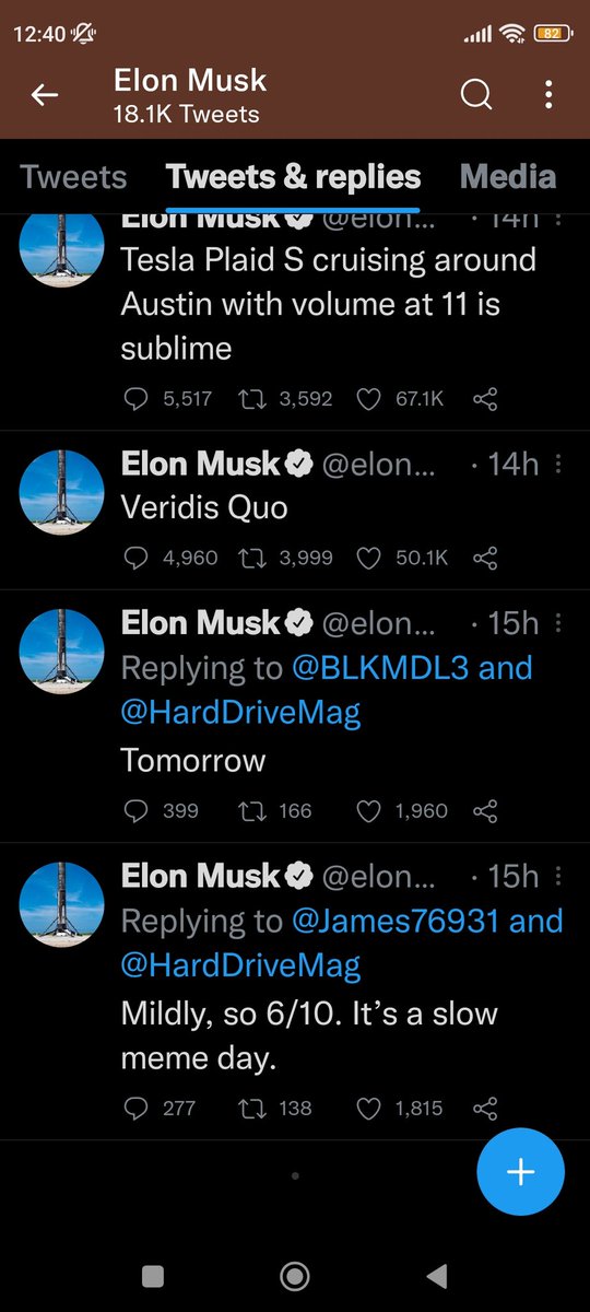X369Q's tweet photo. @stevenmarkryan @elonmusk Varies ... 2nd time here .... https://t.co/KpMSG7WHVT