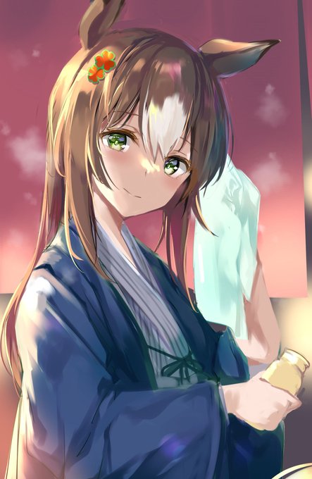湯上がり殿下
#ウマ娘 #ファインモーション 
