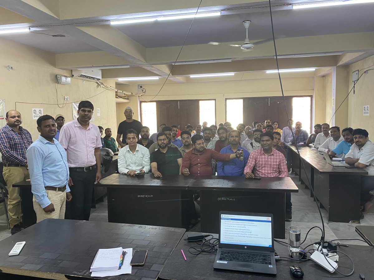 nirmaluid's tweet photo. CSC Provides Aadhaar training to all CSC Bank BC UCL vle's which are held in district- Patna (Bihar) Date- 31.05.2022
@biharcsc
@dintya15
@ceo_csc
@avnishtyagi
@santoshkrtiwari
@UIDAIRanchi https://t.co/PtoEWanhBr