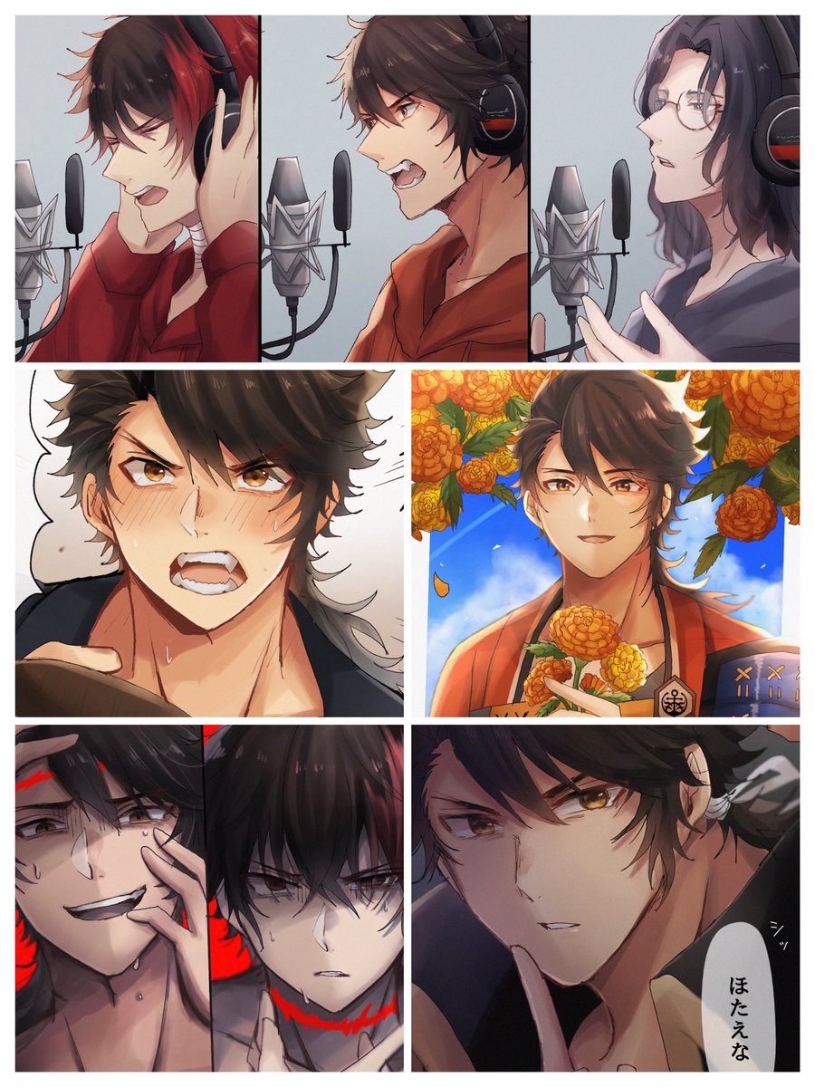 #今月描いた絵を晒そう
今月もありがとう陸奥守吉行〜!!☺️ 