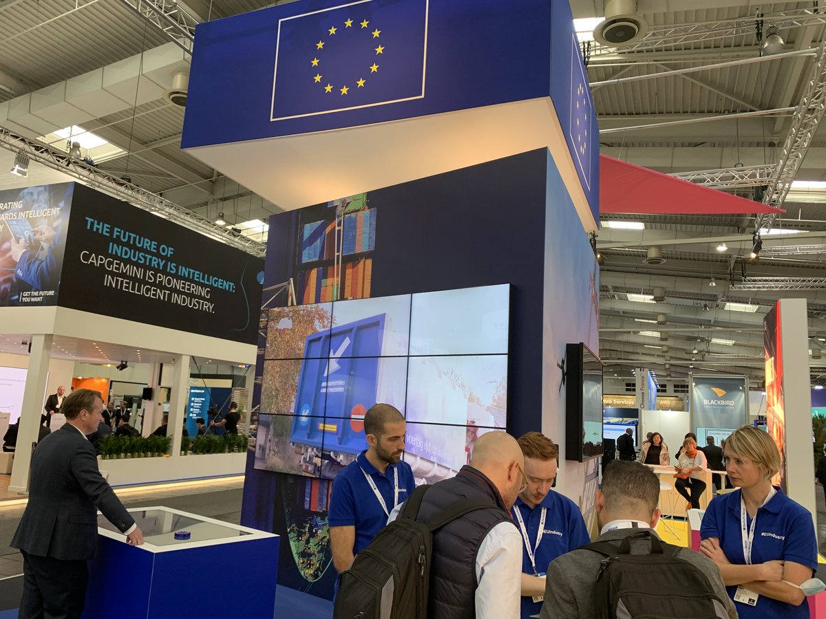 EU_Growth's tweet image. It feels great to be back at @hannover_messe🤩!

We are showing how the @EU_Commission is working towards a greener, more digital and more resilient #EUIndustry! 
🤝 Come visit us at hall 5, stand B16 🤝 #HM22 

Details 👉hannovermesse.de/exhibitor/euro… 

#EUGreenDeal #DigitalEU