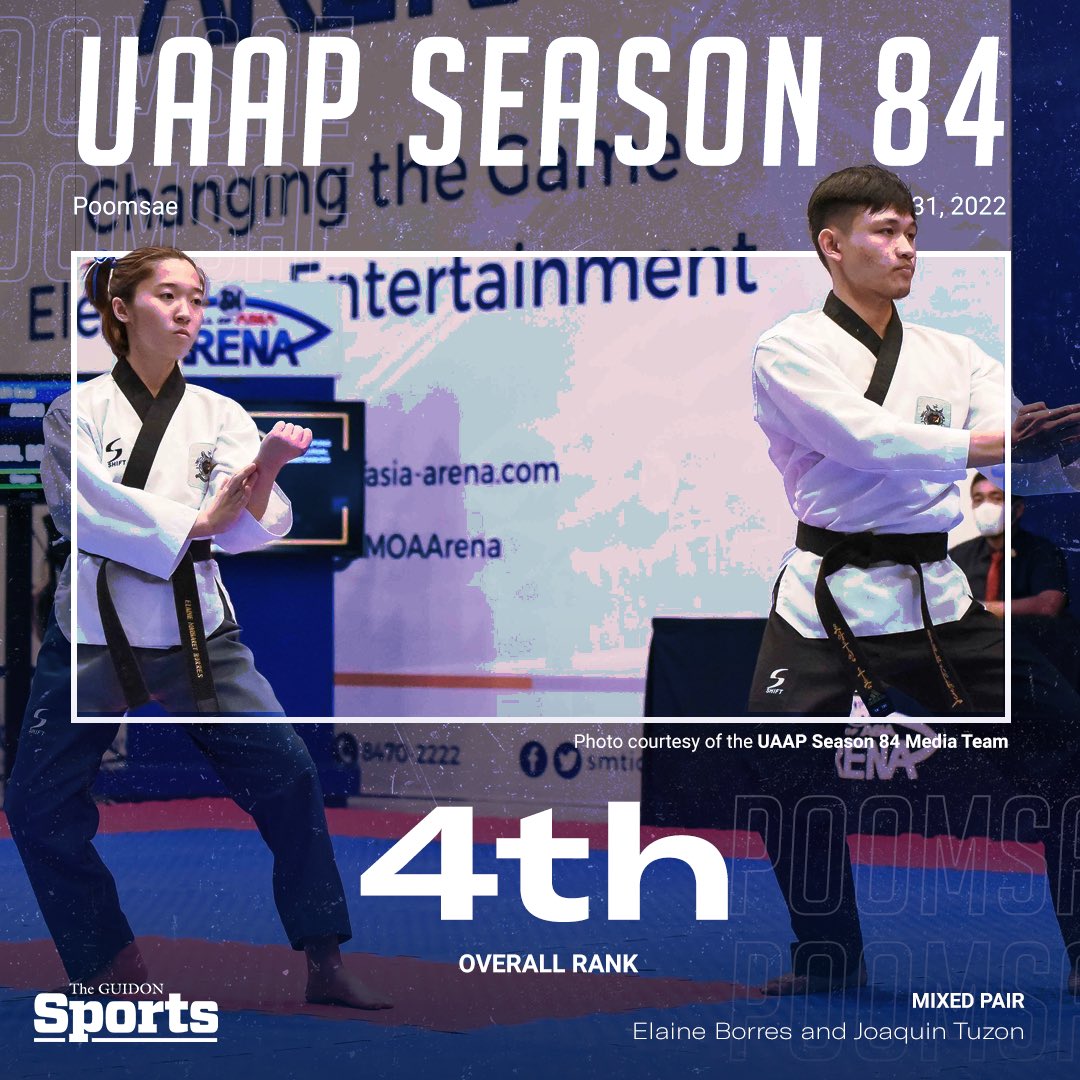 TheGUIDONSports's tweet image. Despite falling short of a medal, the Ateneo Blue Eagles shone with 4th place finishes in all divisions. This marks the first time since UAAP Season 80 that the Blue and White made it to the final round of any division.