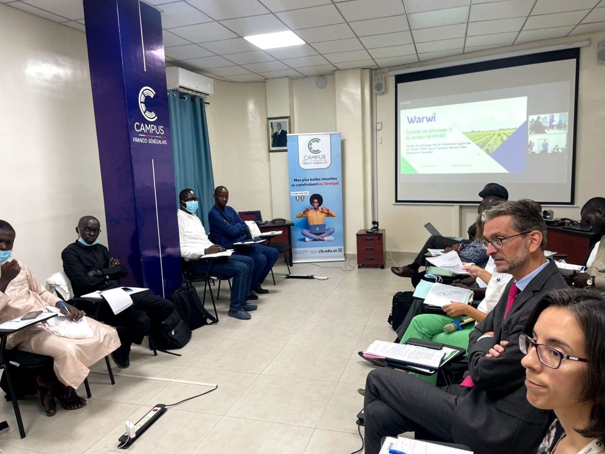 FranceoSenegal's tweet photo. Merci :
Au @SnMaer pour le portage institutionnel de #Warwi
Au Mefpai, @fondsfpt, @FIDAfriqueOuest, @UNESCO_Dakar, LuxDev et au @CampusFrSn pour son accueil.
#laventureduvivant #enseignementagricole https://t.co/OMJlOi1Ytm