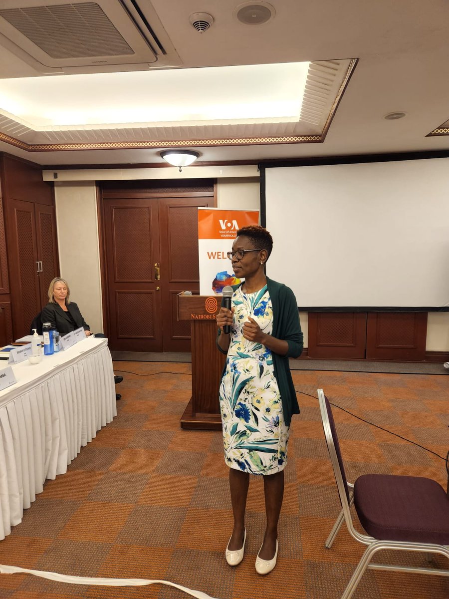 juliaowino's tweet photo. Fact Checking Training; Spotting misinformation &amp; disinformation during elections. 
Thank you @lesleywroughton &amp; Cris Chinaka for sharing your expertise with  our team. @USAGMgov and @VOANews we look forward to more sessions. #skilldevelopment #factchecking #Training https://t.co/STF0hy6vyS