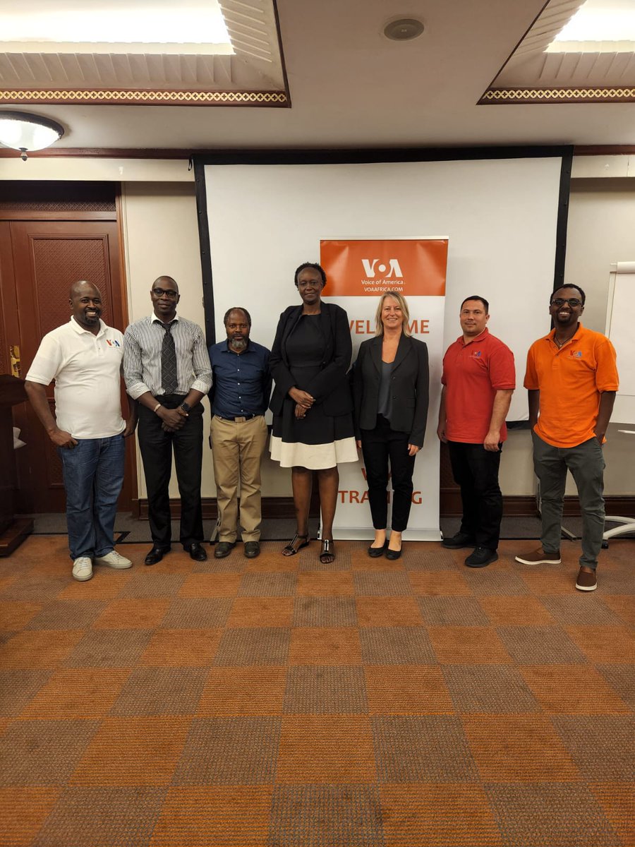 juliaowino's tweet photo. Fact Checking Training; Spotting misinformation &amp; disinformation during elections. 
Thank you @lesleywroughton &amp; Cris Chinaka for sharing your expertise with  our team. @USAGMgov and @VOANews we look forward to more sessions. #skilldevelopment #factchecking #Training https://t.co/STF0hy6vyS