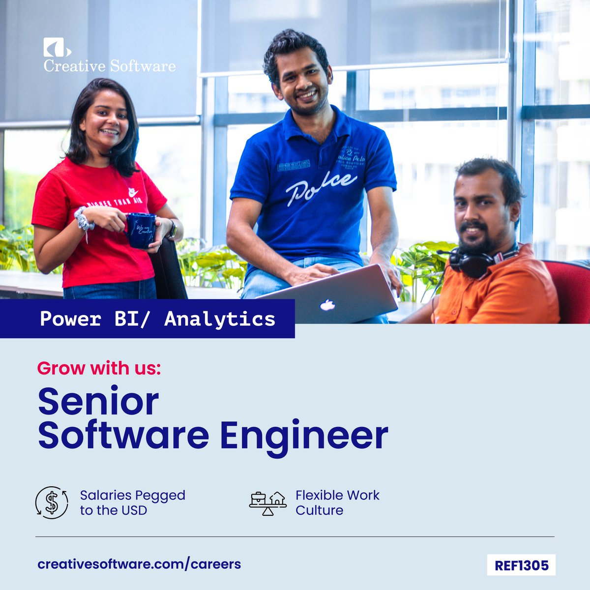 CreativeSoftLK's tweet photo. 📢 Shout out to Power BI/ Analytics champions to spearhead our tech-inpired efforts. Grow with us ⇨ https://t.co/ZQbomyUvyX
#BeACreative #TogetherWeBuild #GlobalTeam #PowerBI #TechCareers https://t.co/sNzI3Ed9OL