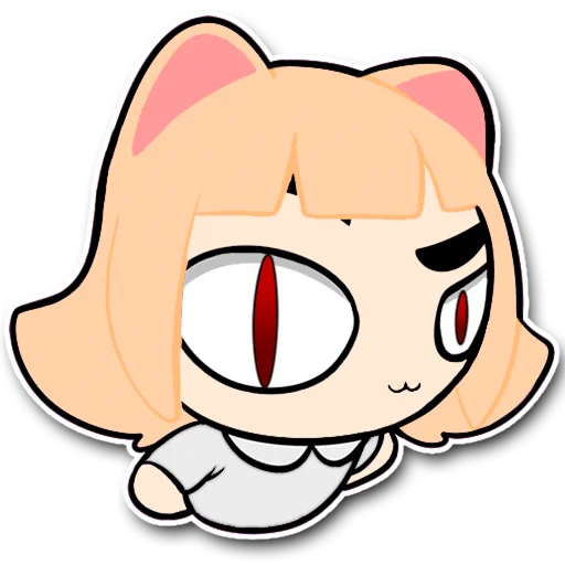 Pup867's tweet photo. Funny cat (Neco Arc) https://t.co/pYoxQzv5RJ