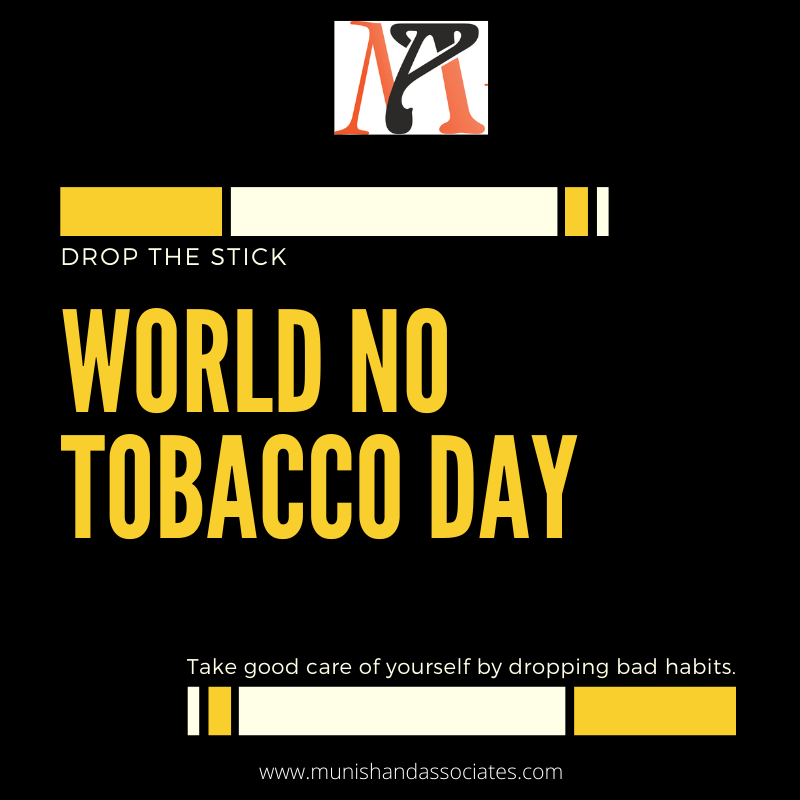 As per the data shared by United Nations, more than 8 Billion people die from tobacco use !!! Isn't it shocking ?

Its high time to quit smoking for better health !!!

Its now or never !!!

#WorldNoTobaccoDay #WorldNoTobaccoDay2022 #quitsmokingtoday #betterhealthbetterlife