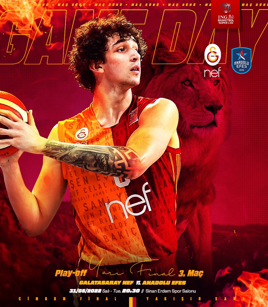 galatasaray nef maç görseli