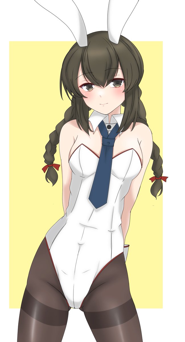 #今月描いた絵を晒そう
👙🐰🍷🐰 