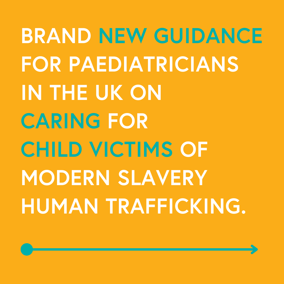 VITA_Network's tweet photo. The first ever specific guidance for paediatricians (RCPCH represents over 20,000 of us!) on Child modern slavery human trafficking, which informs training, practice and the policy standpoints of the RCPCH and it's advocacy and authority nationally!

👉  https://t.co/O9vTi6e3ei https://t.co/LklQVKY5o3