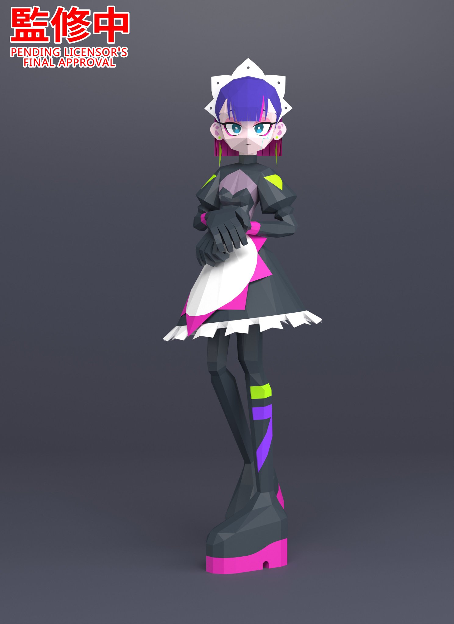 はなぶし ジオラマアクリル 暗く黒く にら ずっと真夜中でいいのに。 Goods_diorama_DARKEN_03.jpg?v=