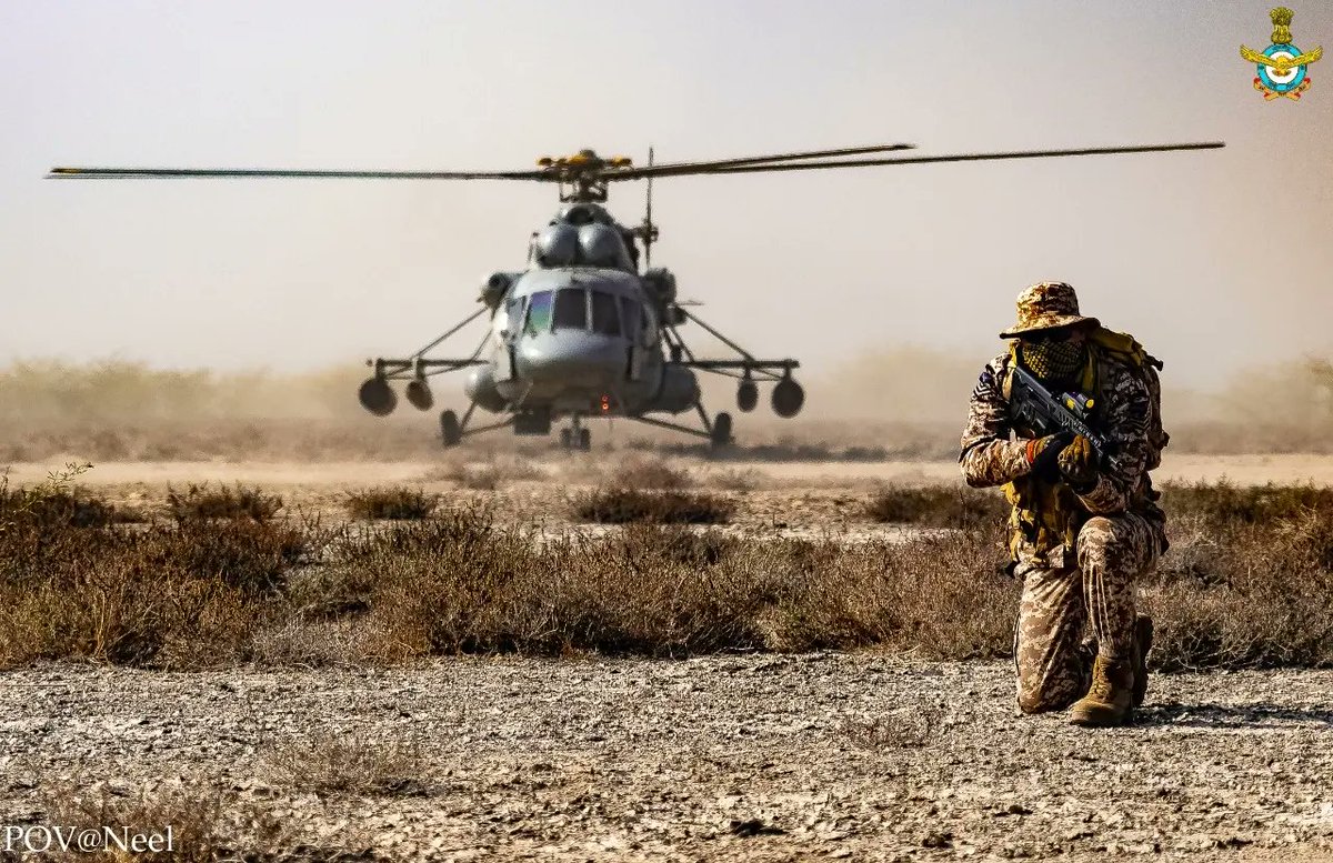 Defence_Squad_'s tweet image. Garud Commando 🔥🥵
📸 @IAF_MCC
.
#Garud #GarudCommandos #GarudSF #specialforce #IndianAirForce