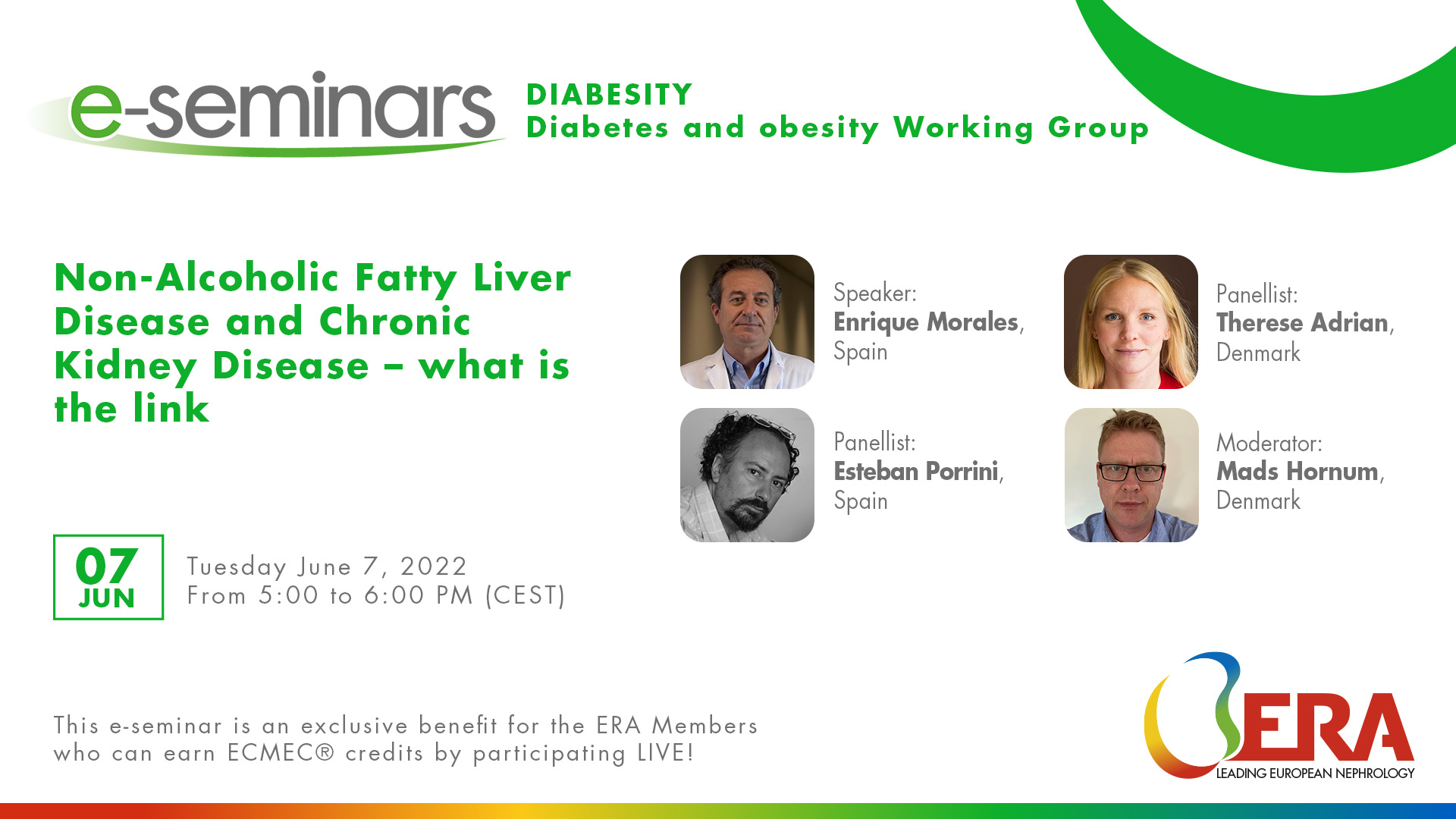 ERA European Renal Association on Twitter "📢 Join us at the WG e