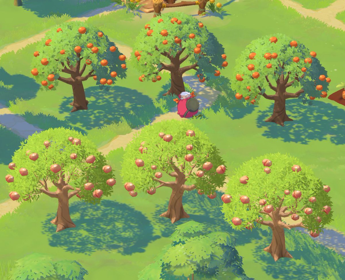 AxieInfinity's tweet image. A bountiful harvest 🍎
