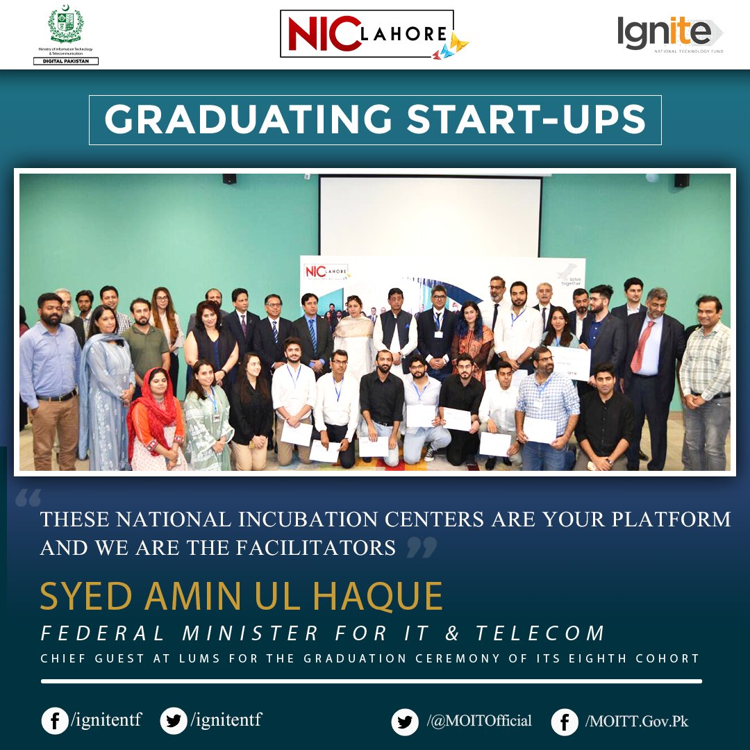 Ministry of IT & on Twitter ""National Incubation Centers (NIC