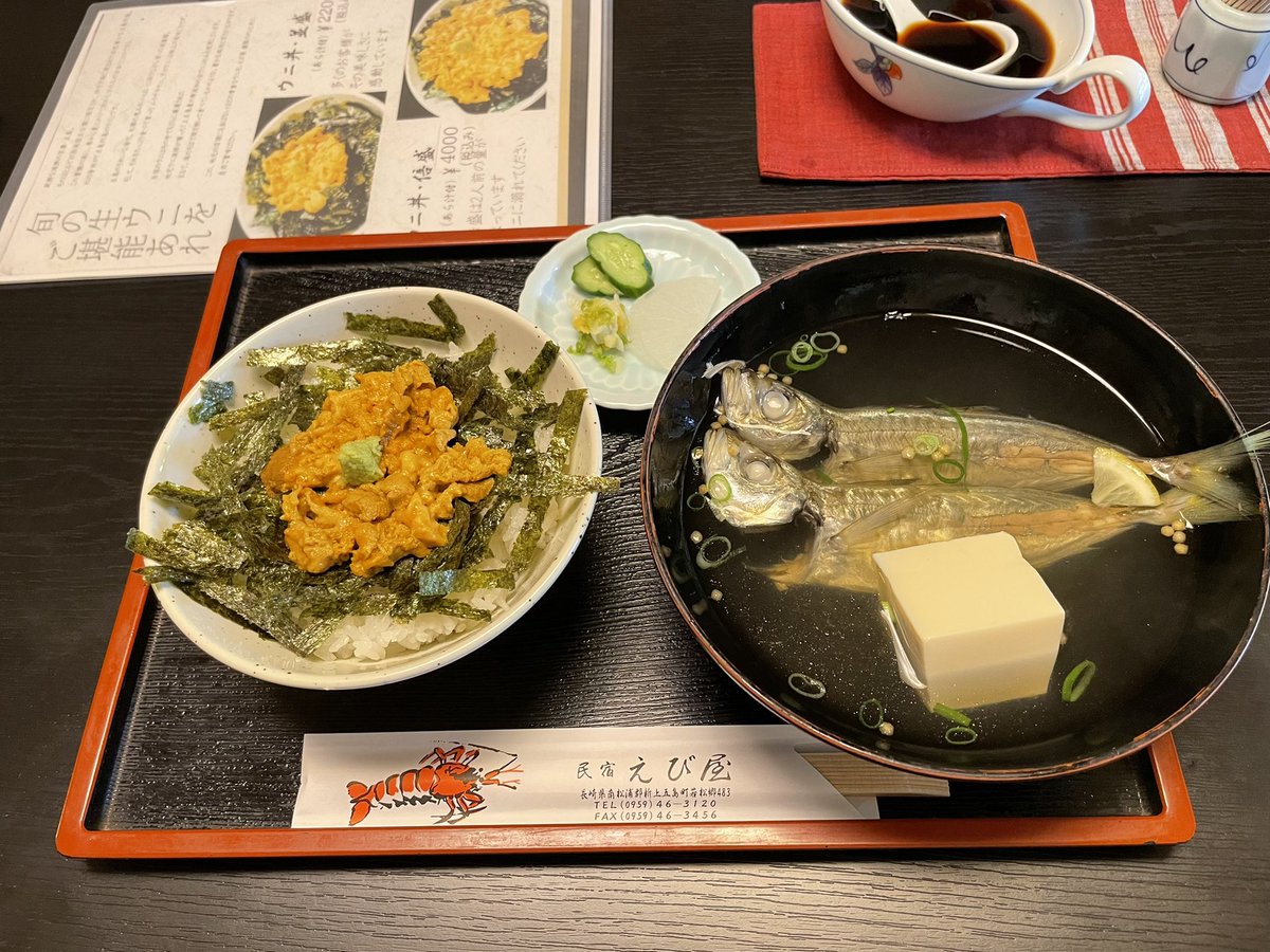 ここはウニ丼天国… 