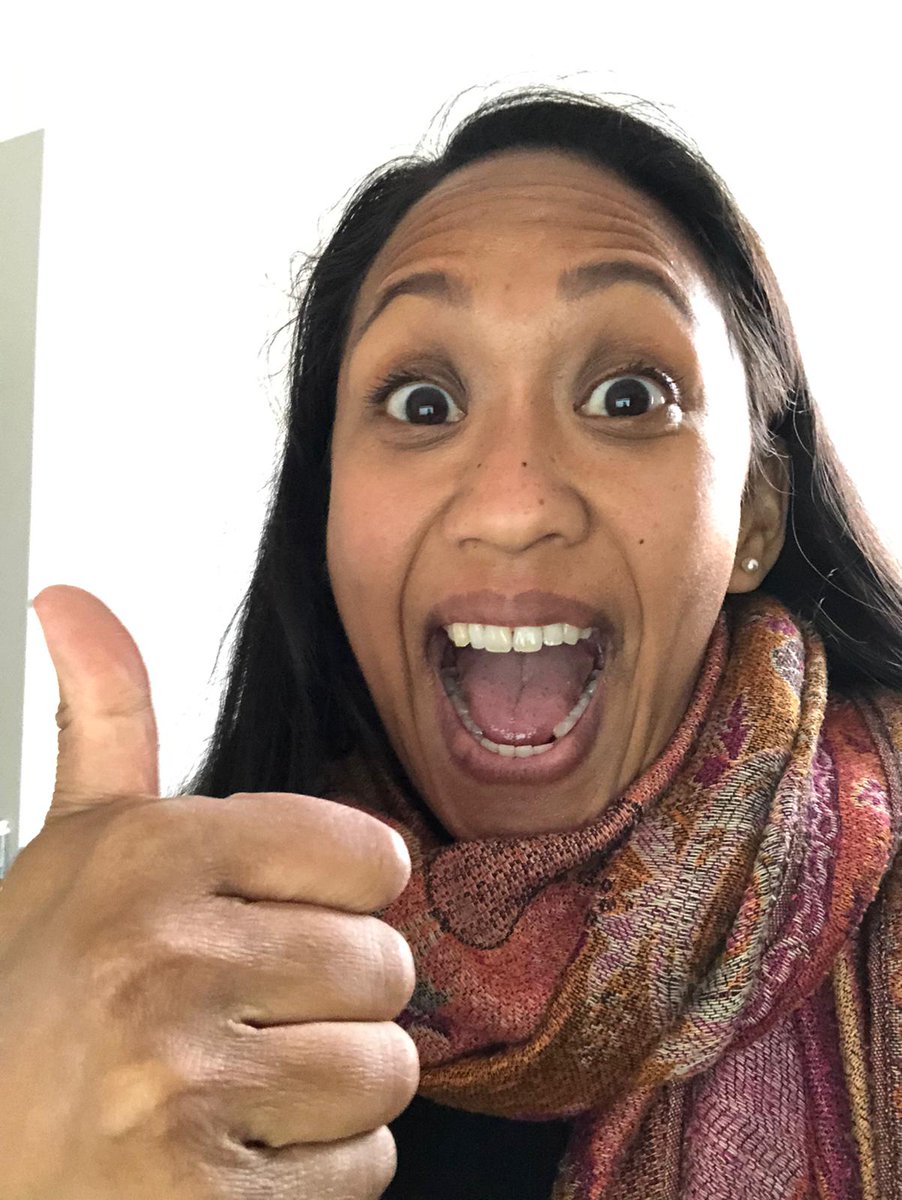 Well this news certainly brightened my day as does this pic. Congratulations <a href="/ZubaidahMoore/">Zubaidah Moore (née Saëbu)</a> <a href="/vividdance/">Vivid Dance</a>  on your 1st DYCP successful bid to <a href="/ace_thenorth/">Arts Council England, North</a> for #EveryWordHasMovement - it was an absolute pleasure to mentor you through the application process: