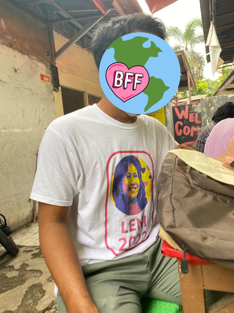 carolinefan2001's tweet photo. Tell me why my friend was wearing a Leni shirt to campus earlier… WE’RE INDONESIAN 😭😭 https://t.co/bsyTHhTl20