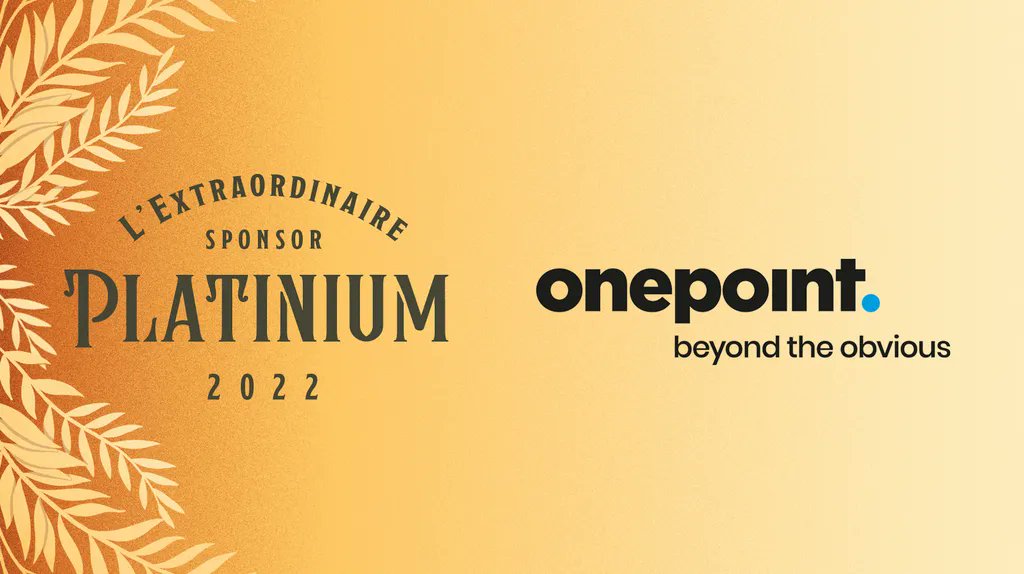 Pour la 6eme fois de suite <a href="/onepoint/">Onepoint</a> est partenaire Platinium du #DevFestNantes. 😍 Comme les années précédentes, apprêtez-vous à découvrir leurs animations qui vous plongeront 20 000 lieus sous les mers. 🤿🐙