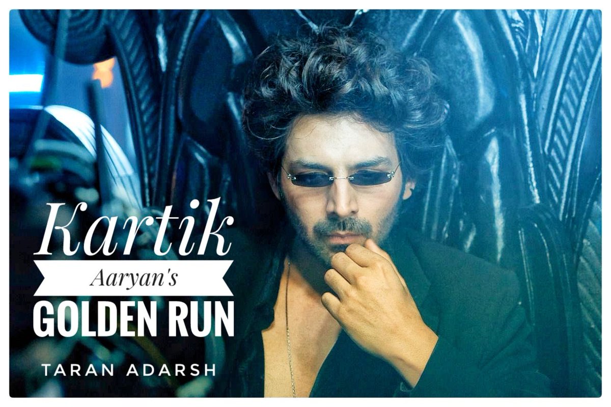 KARTIK AARYAN’S GOLDEN RUN… #KartikAaryan is going through the best phase professionally… #Kartik has delivered 5 solid hits out of 6 films, one after the other: #SKTKS, #LukaChuppi, #PatiPatniAurWoh, #Dhamaka [#OTT] and now, of course, the smash-hit #BhoolBhulaiyaa2.