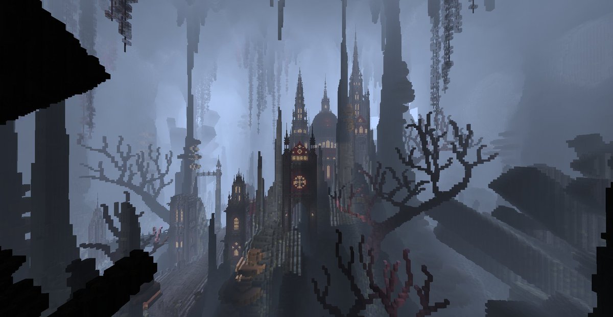 gothic cave
#Minecraft