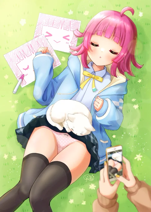 #今月描いた絵を晒そう
今月描いたというか今月公開した絵!
漫画も投稿した!愛誕は今描いてる!! 