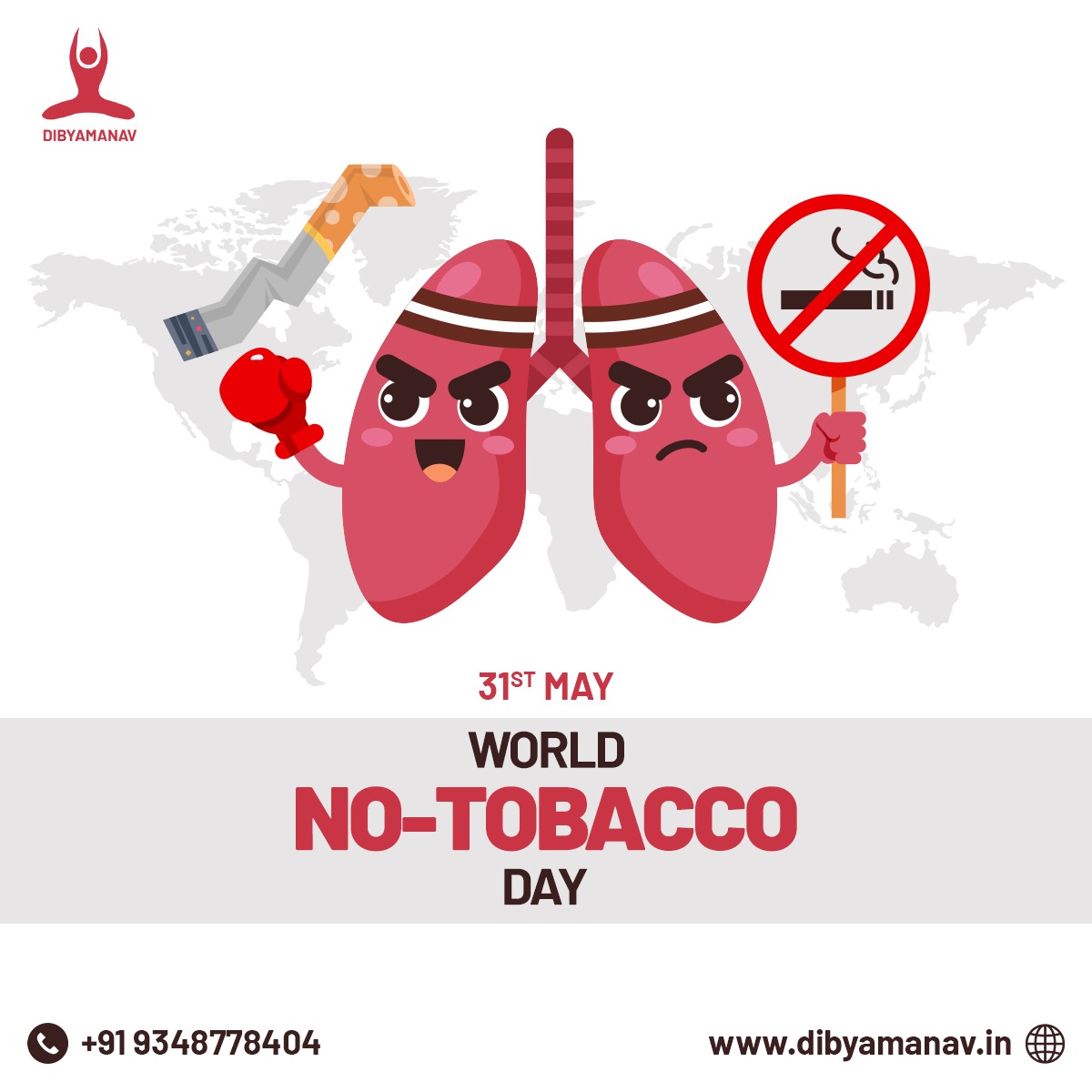 dibyamanav's tweet photo. Today, May 31st is observed as World No Tobacco Day to raise awareness about the harmful effects of tobacco. Let's join hands and fight this poison together!

#Dibyamanav #WorldNoTobaccoDay2022 #Healthylife https://t.co/urfqngwvJI