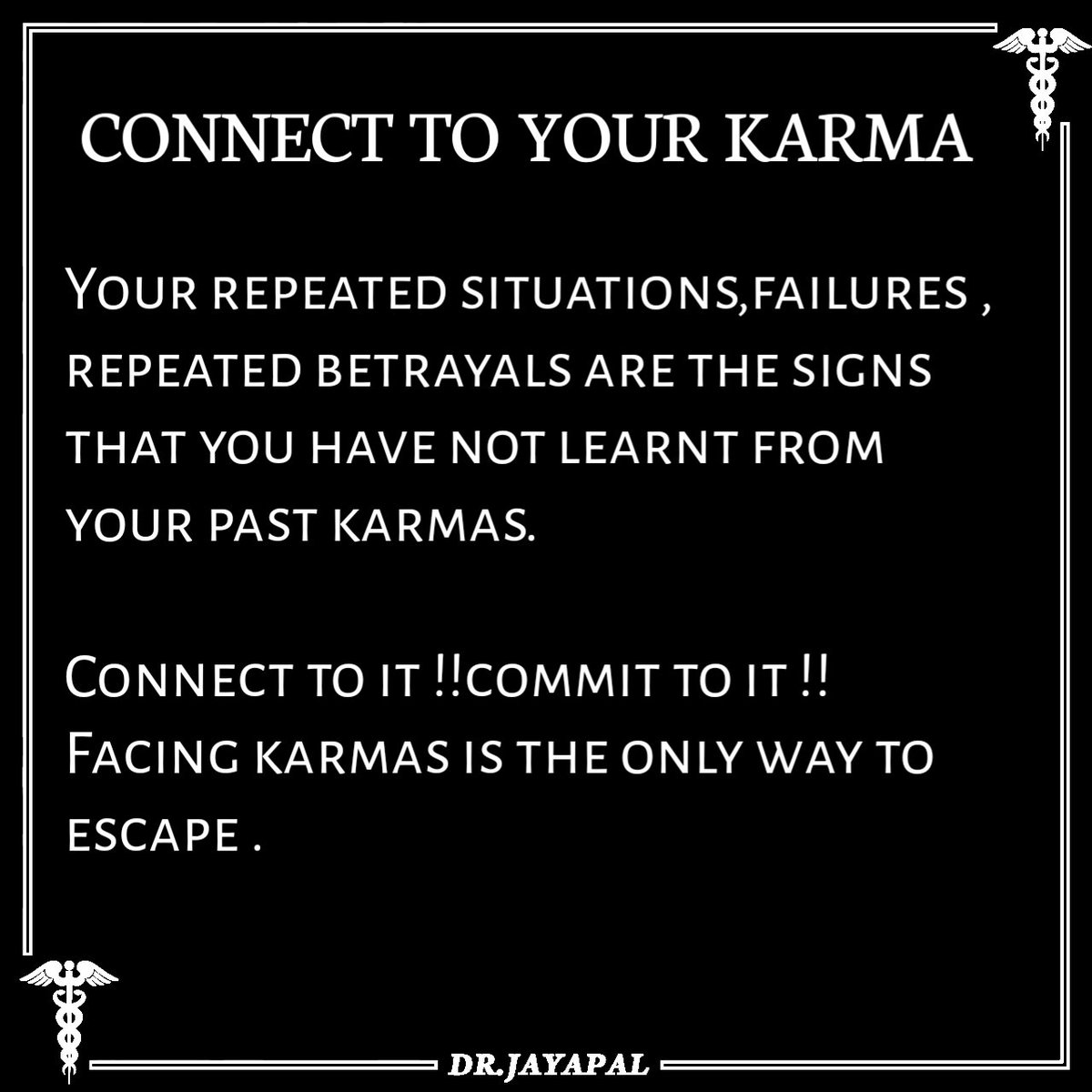 jayapal_dr's tweet photo. YOU ARE YOUR OWN CREATOR &amp; DESTROYER 

#drjayapal #naturopathy #yoga #ayush #acupunture #massage #siddha #ayurveda #karma #motivationalquotes #insta #instamotivation #functionalmedicine #energymedicine #cosmickadhalan #MondayThoughts
#இயற்கைமருத்துவம் #தமிழ்மருத்துவம் #velyog https://t.co/ZI0djyyMJ0