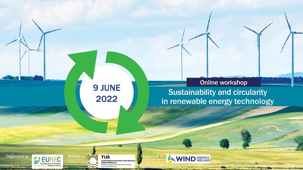 AITtomorrow2day's tweet photo. 📢Join the workshop: “Sustainability and circularity in renewable energy technology”, 9 June 2022. In a finite world, renewable energy technologies must be made of safe and recoverable materials. What is best practice today and what does the future hold? https://t.co/MLkucWLoEC https://t.co/fMrt4FoVDn