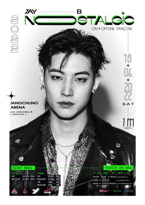 HanteoNews's tweet photo. JAY B of GOT7 to Hold a Solo Fan Concert in June in a Year

#GOT7 #갓세븐 #JAYB #제이비
@GOT7 @jaybnow_hr 

Full Article🔗https://t.co/ieDmzOY1Ga https://t.co/XDty8XsutV