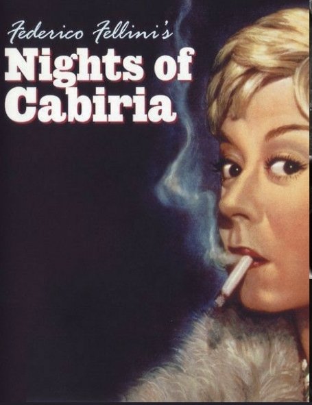 'Nights of Cabiria'
#Fellini #FedericoFellini #AmedeoNazzari #GiuliettaMasina #FrancoisPerier #NinoRota #AnthonyQuayle #Italianfilm #Italia #Roma #MoviePoster #film #Cine #movies #Cinema #Oscars