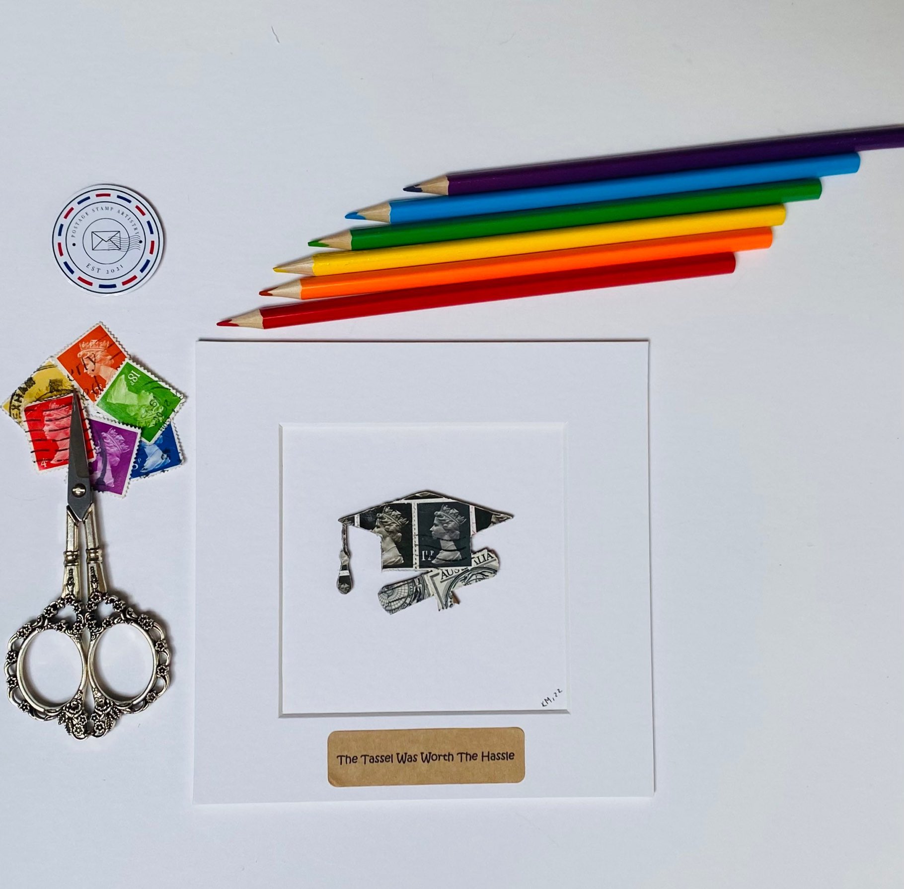 Postage Stamp Artistry on Twitter "Excited to share this item from my