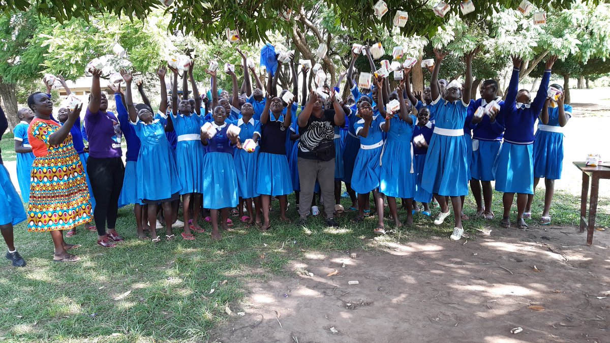 FaithQuinter's tweet photo. In our effort to keep girls in school, on 30th May we had a mentorship and sanitary towels distribution initiative at Ang'orom and Machakusi primary schools in Teso South, Busia county.
@Teen_Seed
#Pads4progress https://t.co/8hv19jKycs