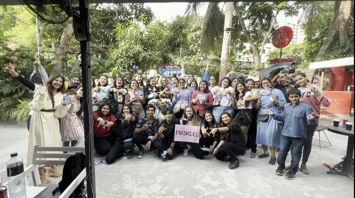 TXTIndiaFanbase's tweet photo. 'Our Summer : with MOA' Event was a huge success all thanks to our beautiful MOAs in Kolkata and Mumbai! 🥹💙💛

Thank you to each and every MOA for being a part of this, let's stay together forever 🥹💕

#OurSummerWithMOA @TXT_bighit #TOMORROW_X_TOGETHER https://t.co/cQrCB1DYF2
