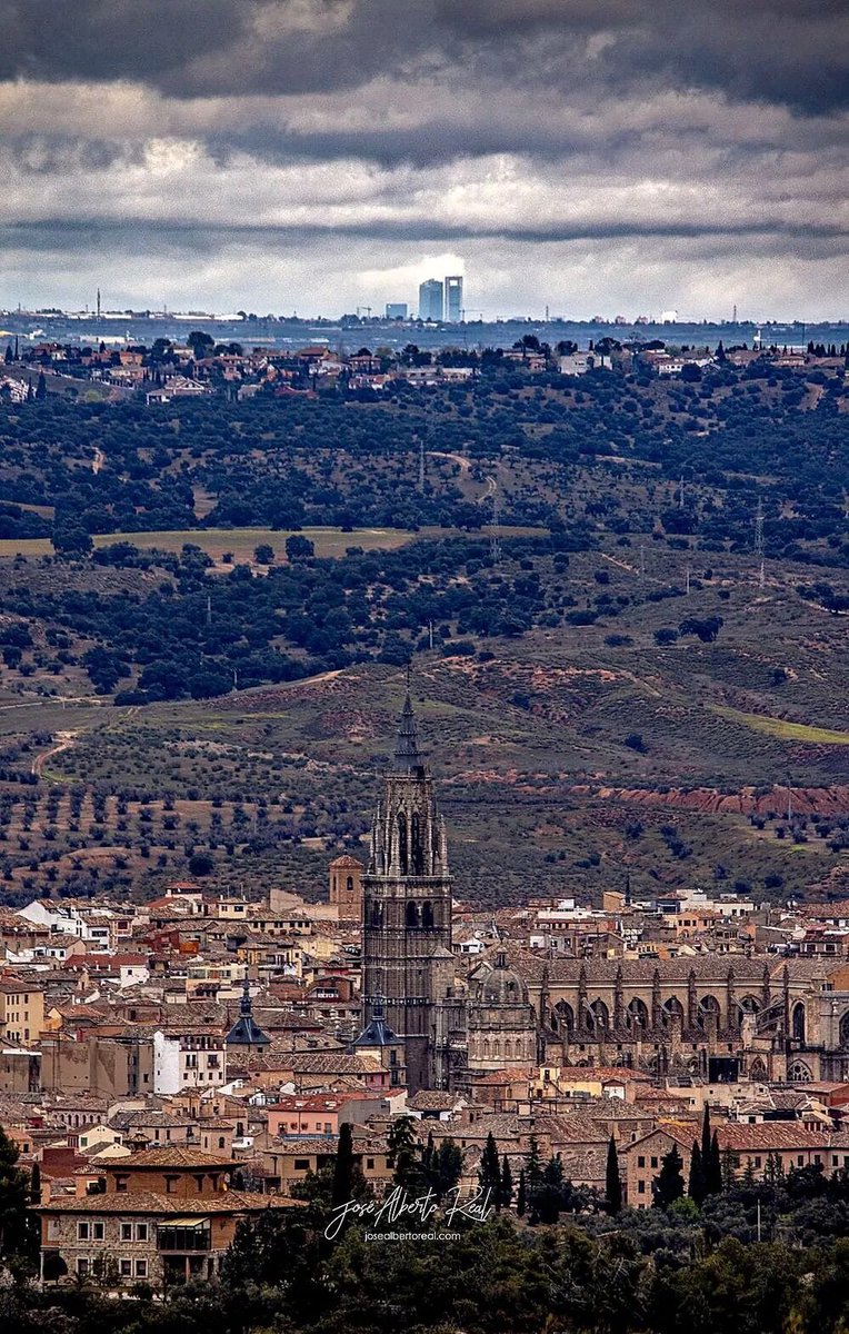 Madrid desde Toledo. José Alberto Real. 2022.