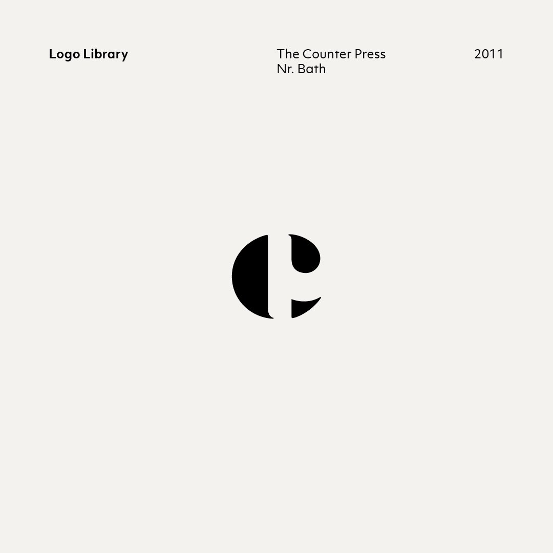 Counter_Studio's tweet photo. Over on Instagram we’re delving into our logo library each week. 

We’re biased, but this is still one our favourites for our letterpress workshop and private press @thecounterpress https://t.co/X7yNVJG6cw