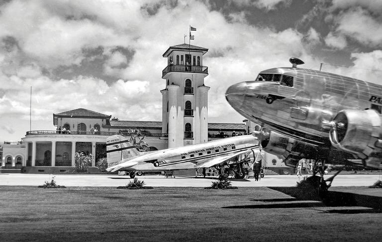 AirlineRetro's tweet photo. Flying to Latin American via Pan American Airways. https://t.co/TQgO0Kbwig