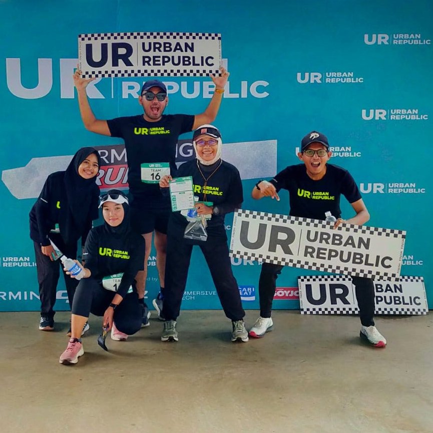 DERBY mendapat kesempatan mengikuti #URmazingRUN2022 dari <a href="/urbanrepublicid/">urbanrepublicid</a>