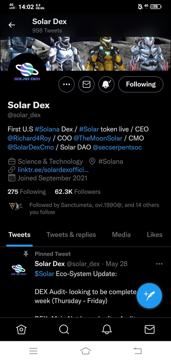 EnakGlory's tweet photo. @Solanacash_io @solar_dex @ovi_1990 Done
I hope your project will be more successful in the futureπ
@naguddroid
@moon4lambo
@nftblackk_
#Giveaway #solana #solch @solar_dex #SolanaNFTs #NFTCommunity https://t.co/xci3hxjJFT