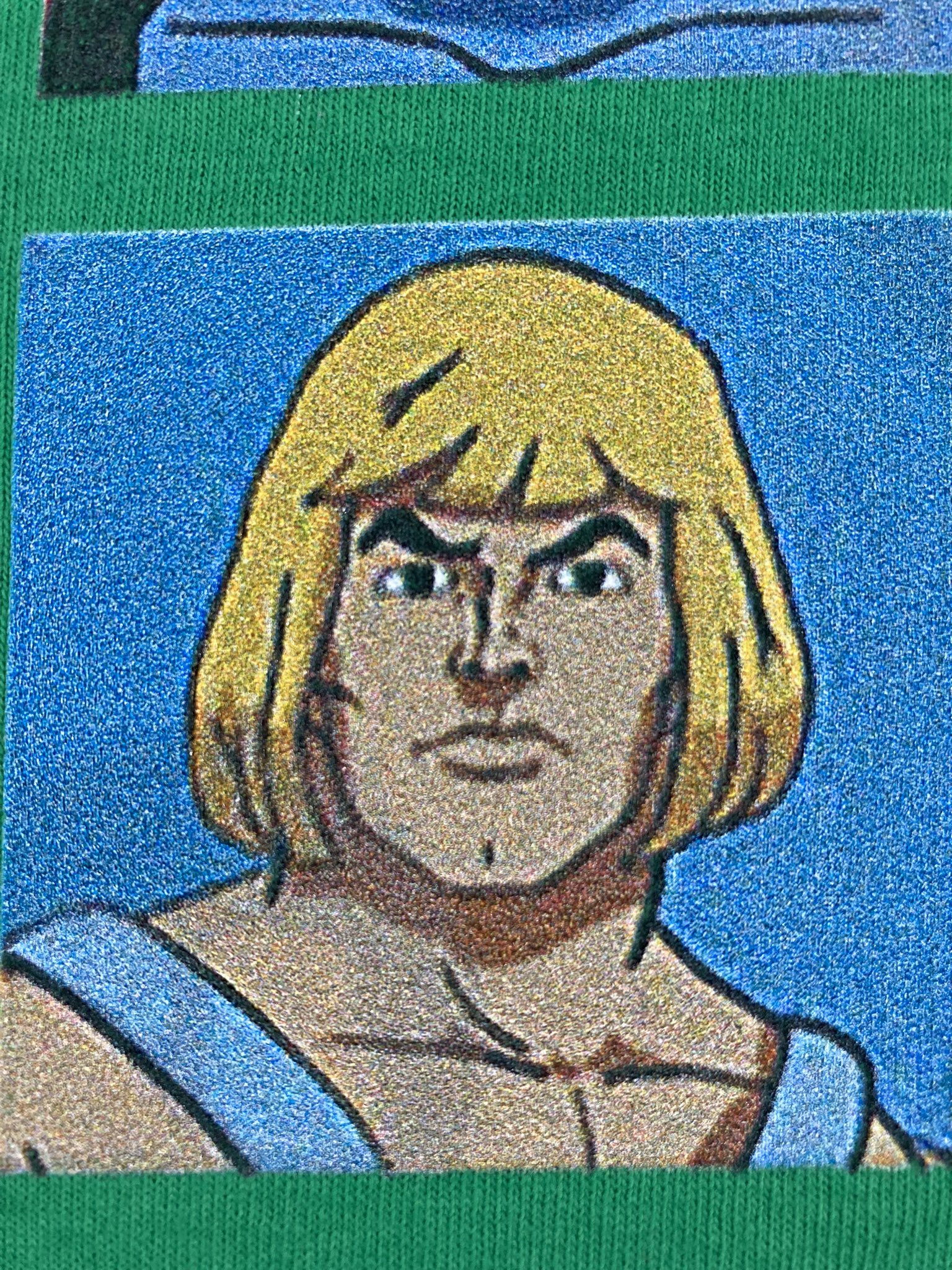 古着屋 ブレードワークス 先ずオマエとオマエの関係性ッ なんだ 生き別れた光と闇の兄弟かッ クローンか はたまた闇堕ちした姿か 入荷 Tシャツ プリント イラスト アート キャラクター アニメ パロディ 古着 古着屋 アメリカ