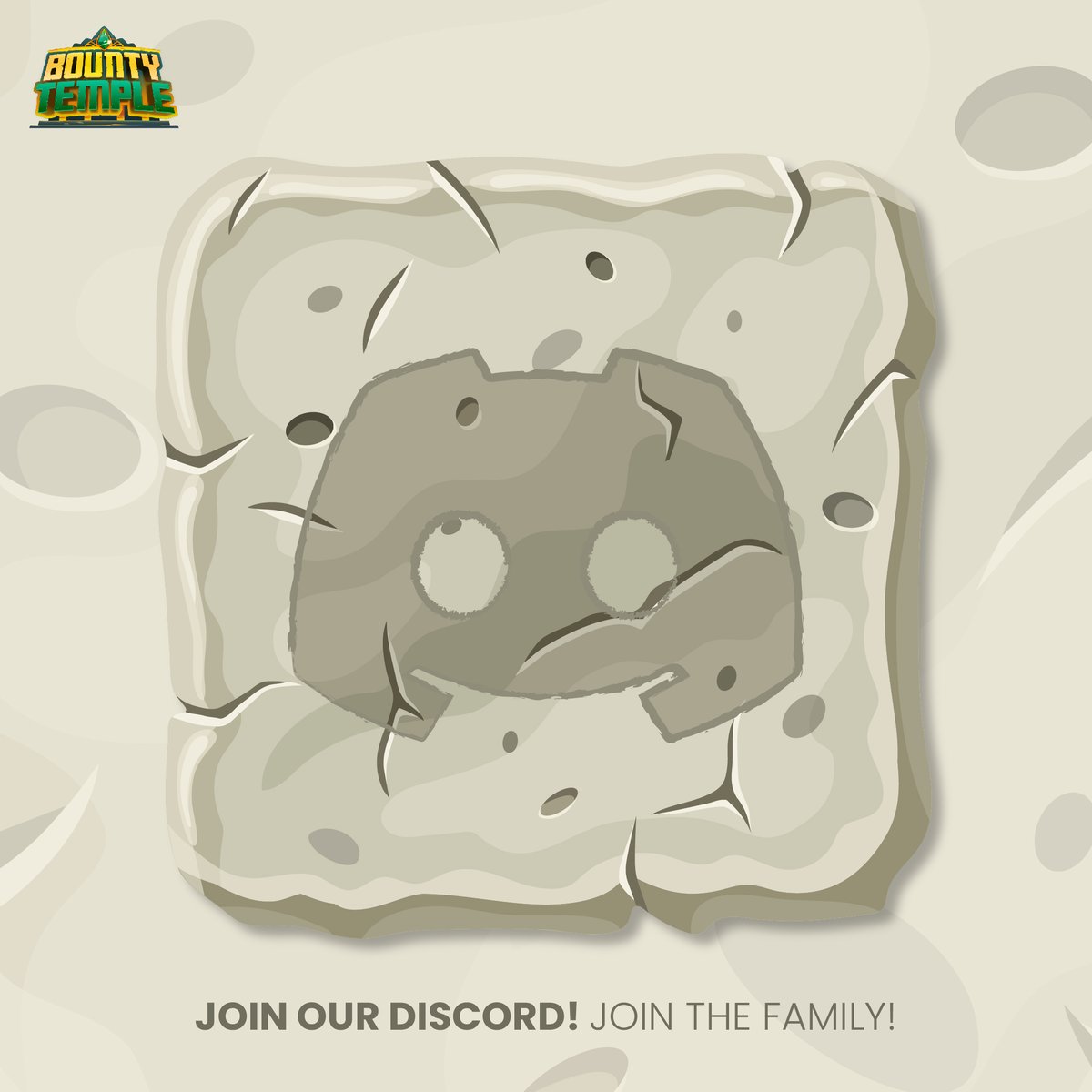 Join our Discord! Join the family! 

Don't miss out on daily updates, giveaways, and the chances to interact with the Bounty Temple family! 

Join now 👇
discord.com/invite/bountyt…
.
#bountytemple #P2E #evolution #discord #Community #family