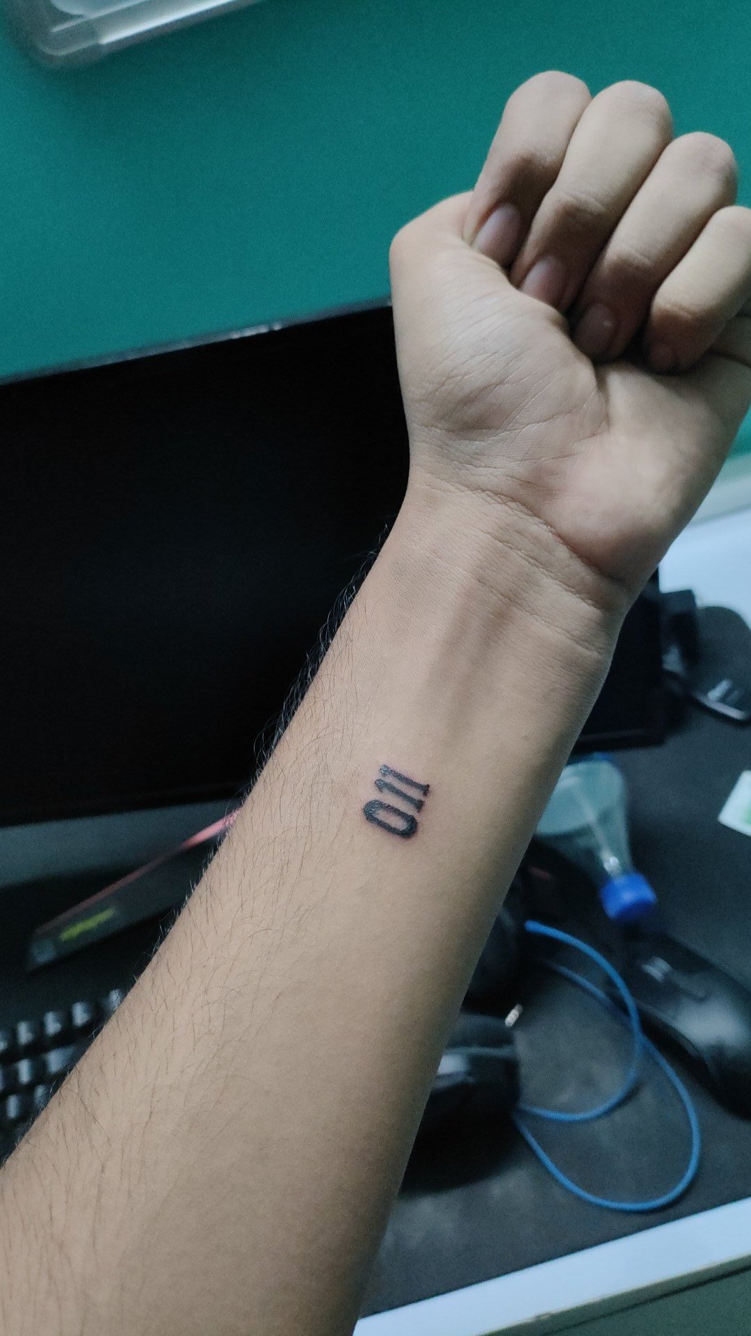 Thought Id share my Eleven tattoo with the new season coming out And yes  I know the numbers go the other way on her arm but I liked them facing this  way 